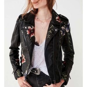 Blank NYC vegan leather jacket